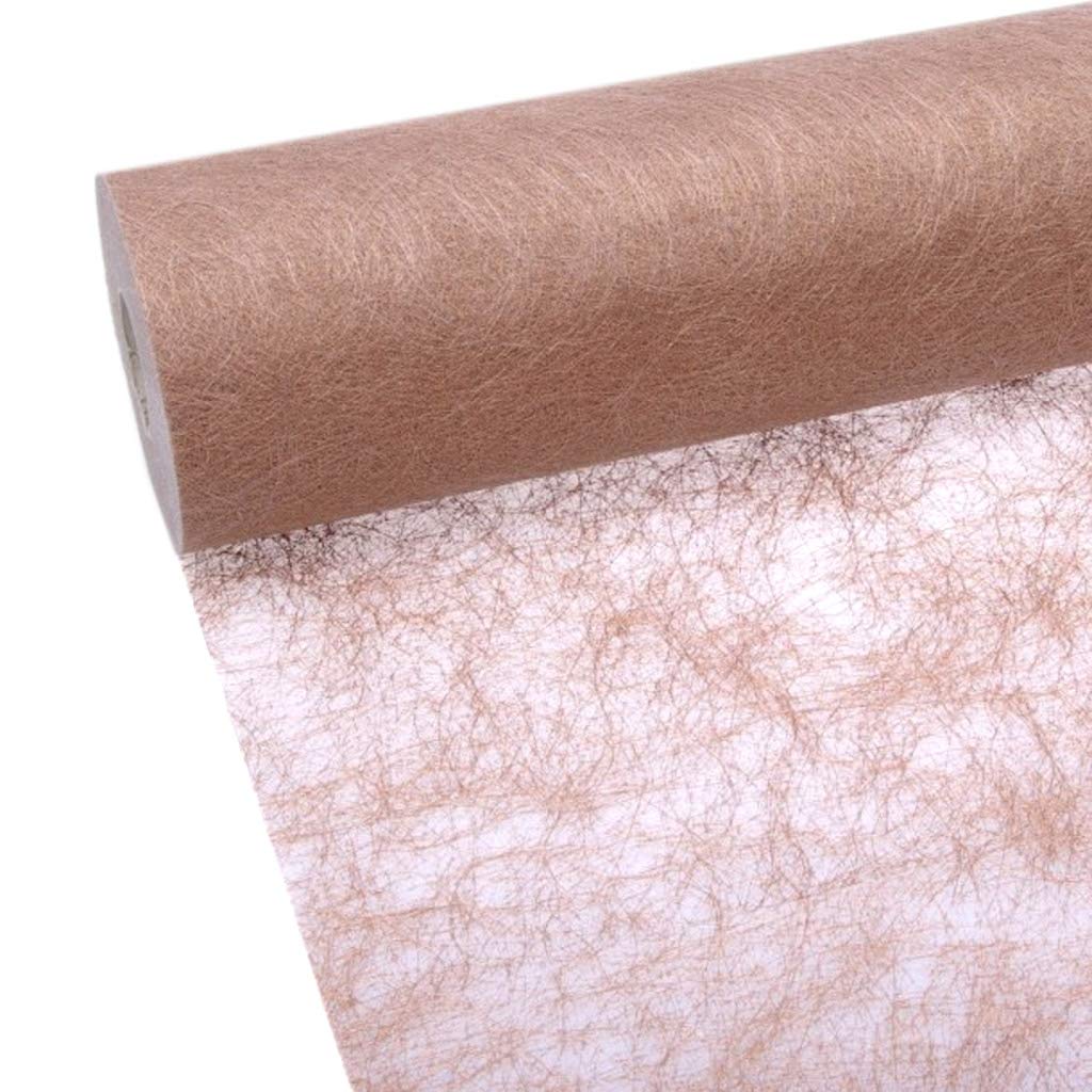 Sizo Flor ruban de table cuivre rouleau 25 mètres indéchirable