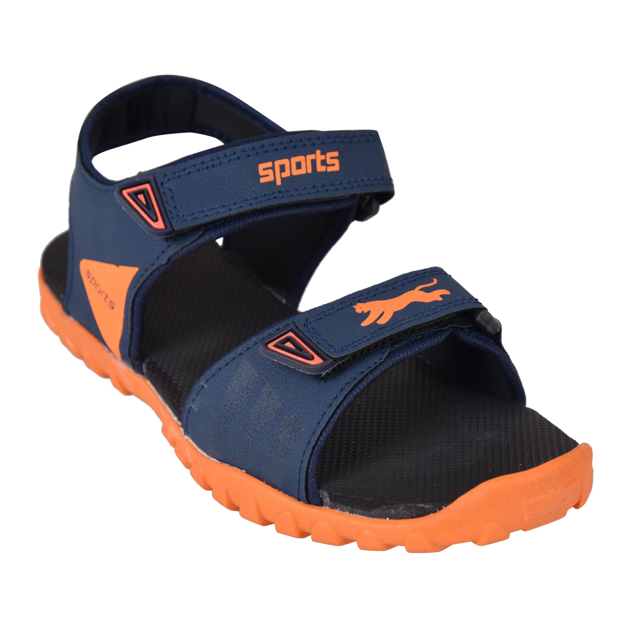 Notus Men Sandal (Navy Orange, numeric_8) (B0BHR77S5Q) Amazon Price History, Amazon Price Tracker