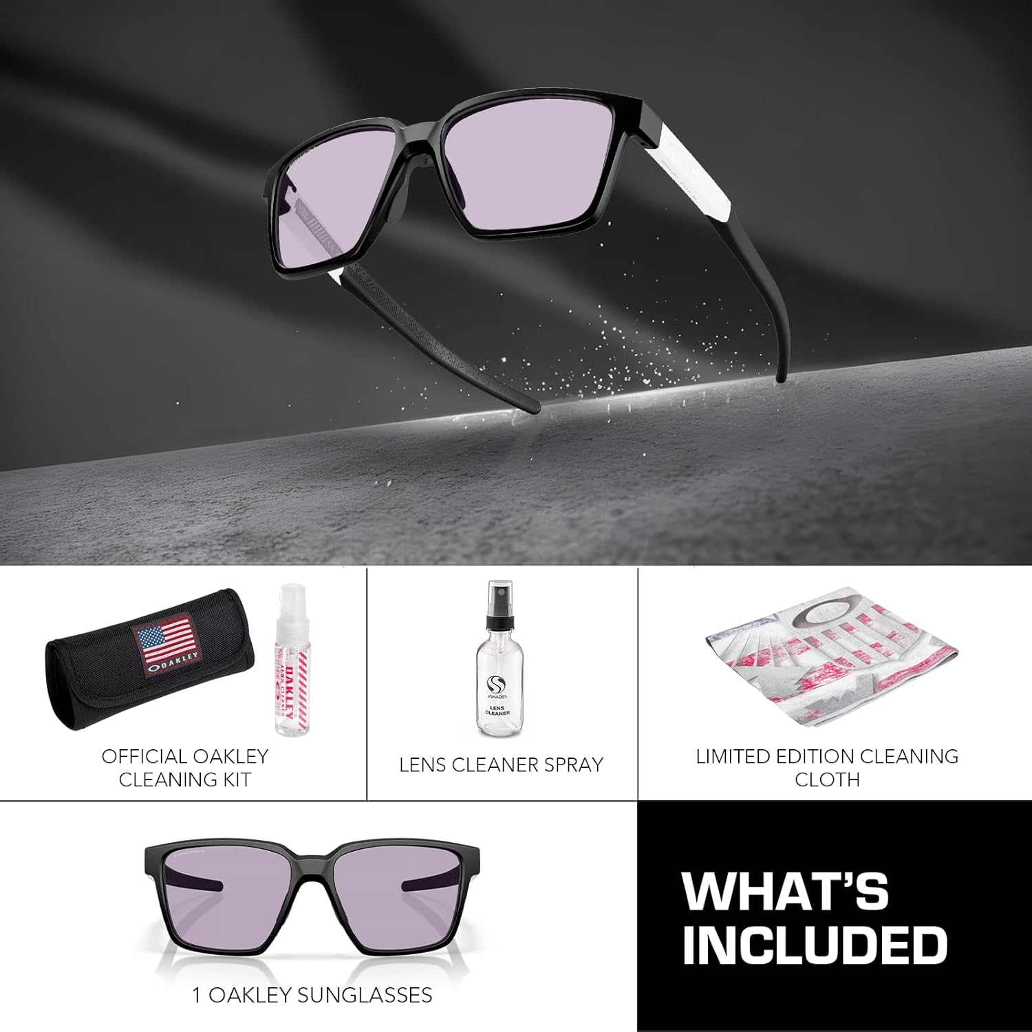 Oakley ACTUATOR SQ OO9430 Rectangle Shape Sunglasses With Official Eyewear Kit