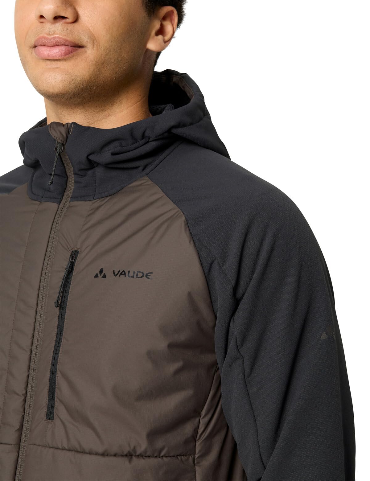VAUDE Men's Elope Hybrid Jacket II, techniczna męska hybrydowa kurtka outdoorowa do wędrówek, mieszanka oddychającego polaru i ciepłej izolacji PrimaLoft