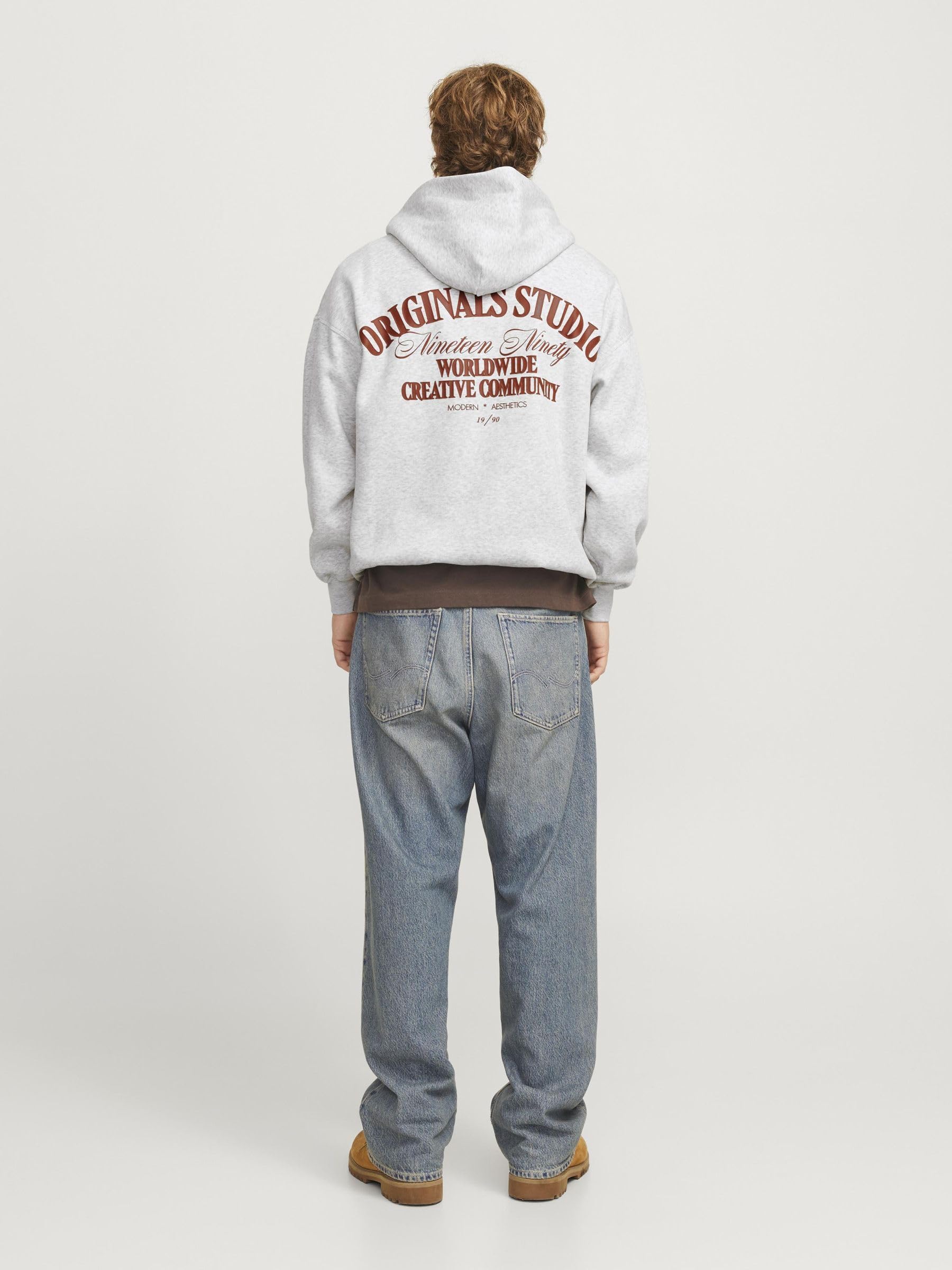JACK&JONES JORROXBURY Back Sweat Hood – Ansicht 5