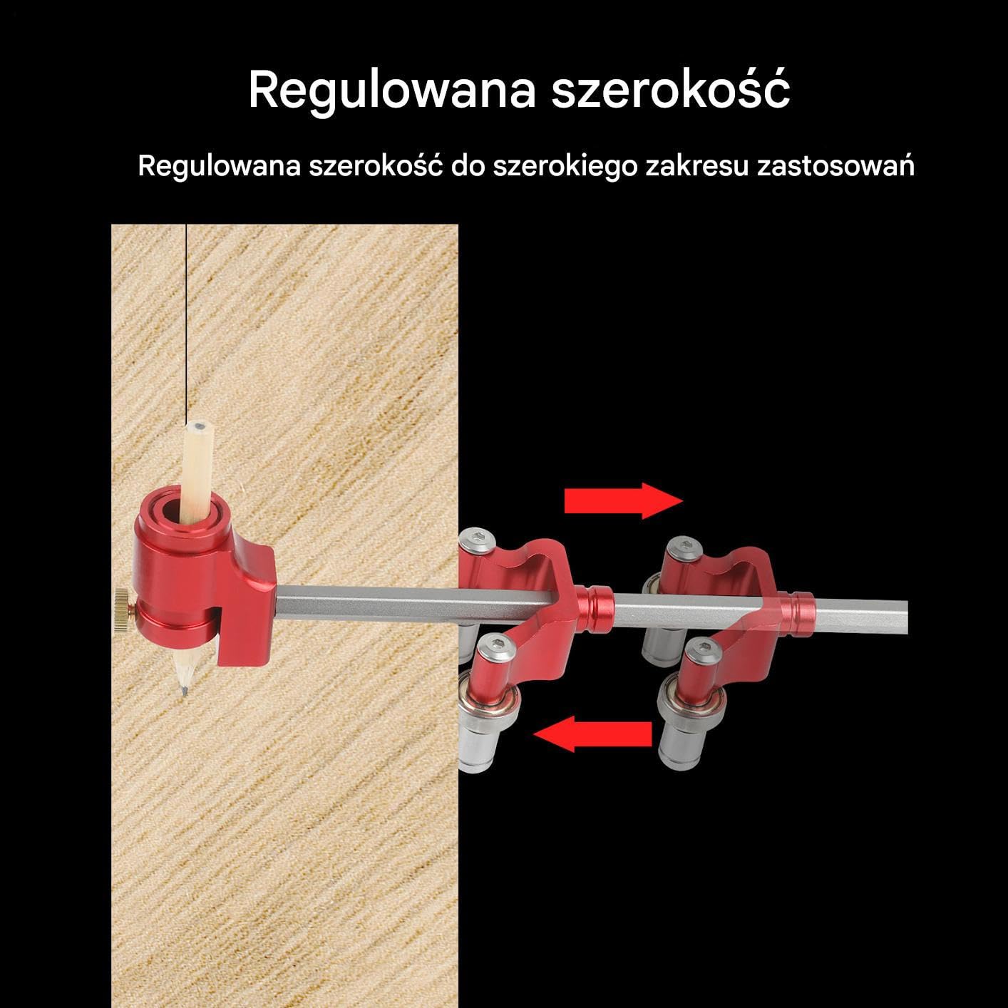 Linijka Do Stolarstwa Wielofunkcyjne Narzędzie Do Obróbki Drewna | Linijka Do Prostych i Łukowych Oznaczeń Dla Stolarstwa Dla Renowacji Budowy Produkcji Mebli Fachowców Początkujących