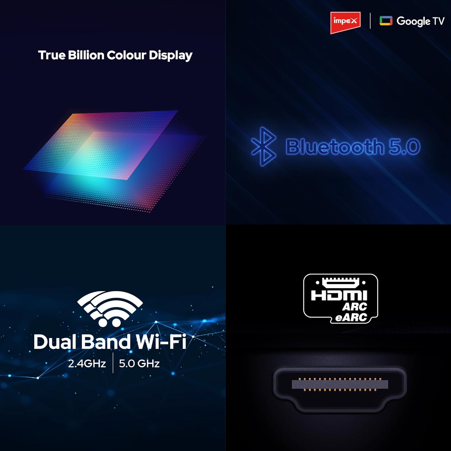 الرائد - تلفزيون 85 بوصة 4K UHD سمارت QLED من ايمبكس، جوجل، تص... - view 6