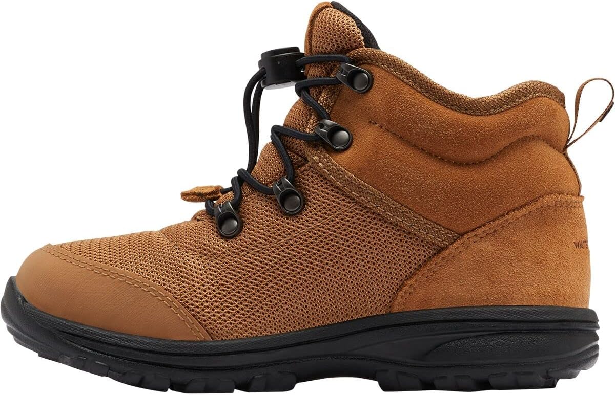 Columbia Youth Unisex Fairbanks Mid, Elk/Black, 3