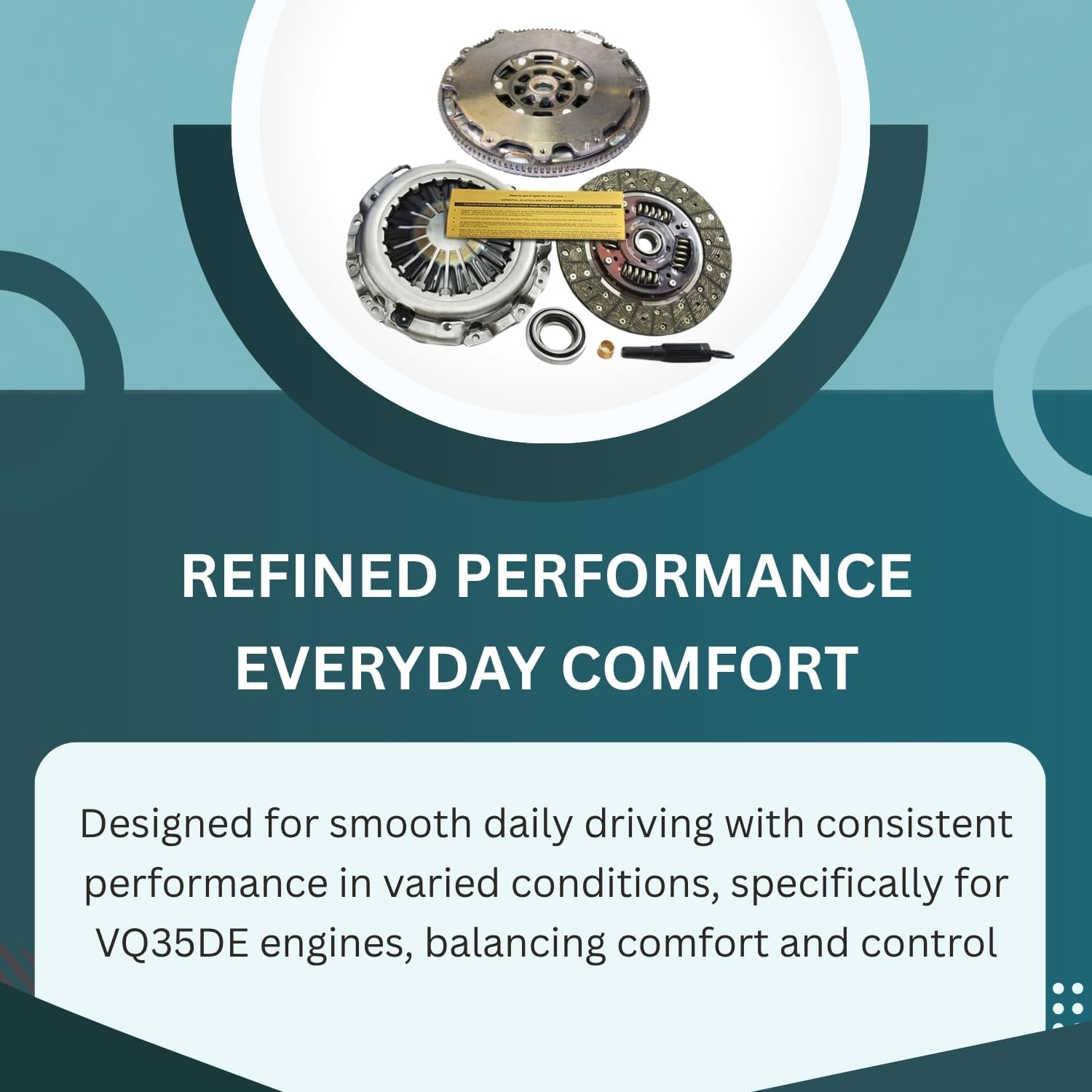 Exedy Clutch Pro-Kit NSK1000 with Luk DUAL Mass Flywheel for Nissan 350Z Infiniti G35 with 3.5L VQ35DE Engine - Performance Upgrade for Smoother Operation and Durability - 12 Month Brand Warranty