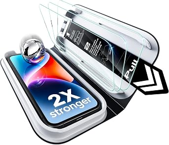 ESR Pack of 3 for iPhone 13 Pro Max/iPhone 14 Plus for Tempered Glass