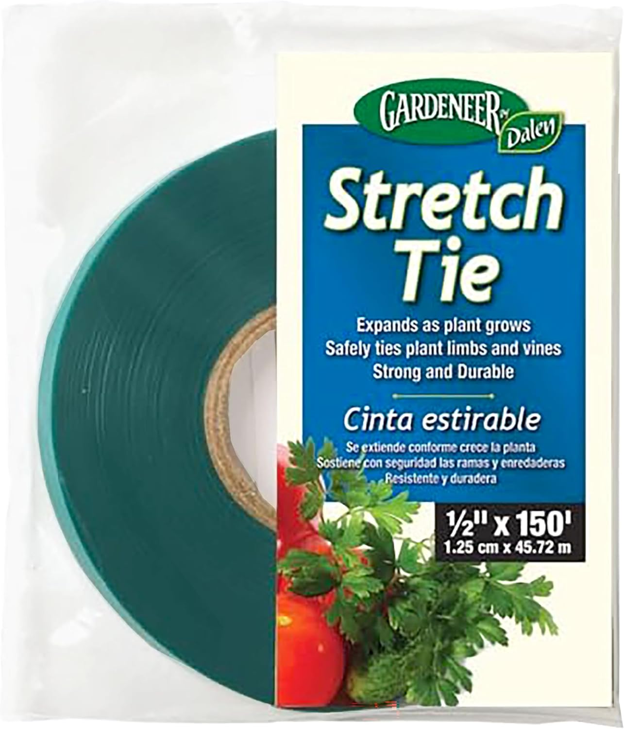 Gardeneer Stretch Tie Gardener's Wraps, 150', Pack of 60