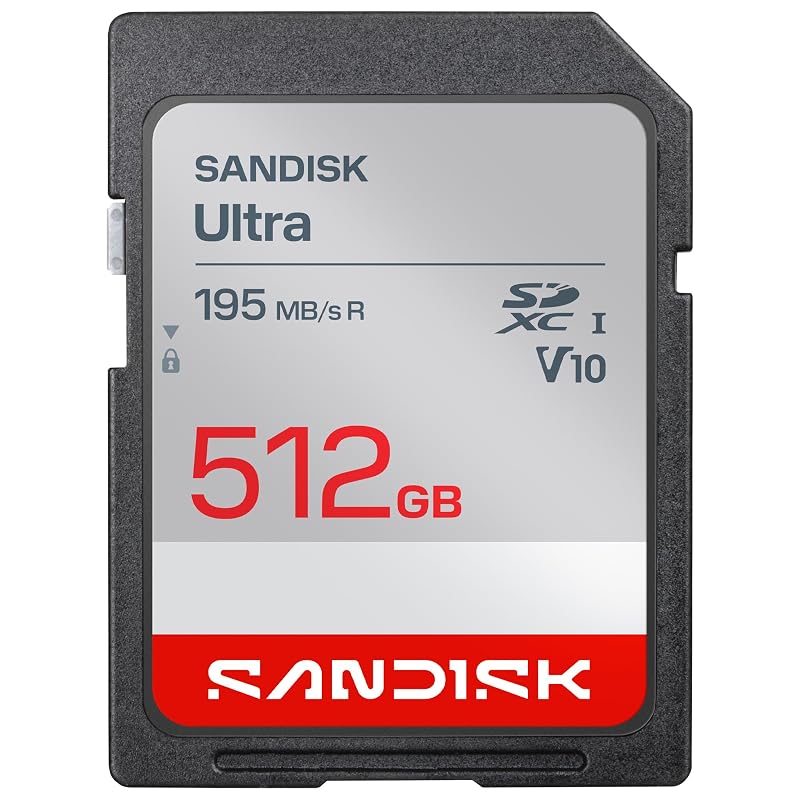 SanDisk Ultra SDXC 512GB — spazio per non cancellare più nulla