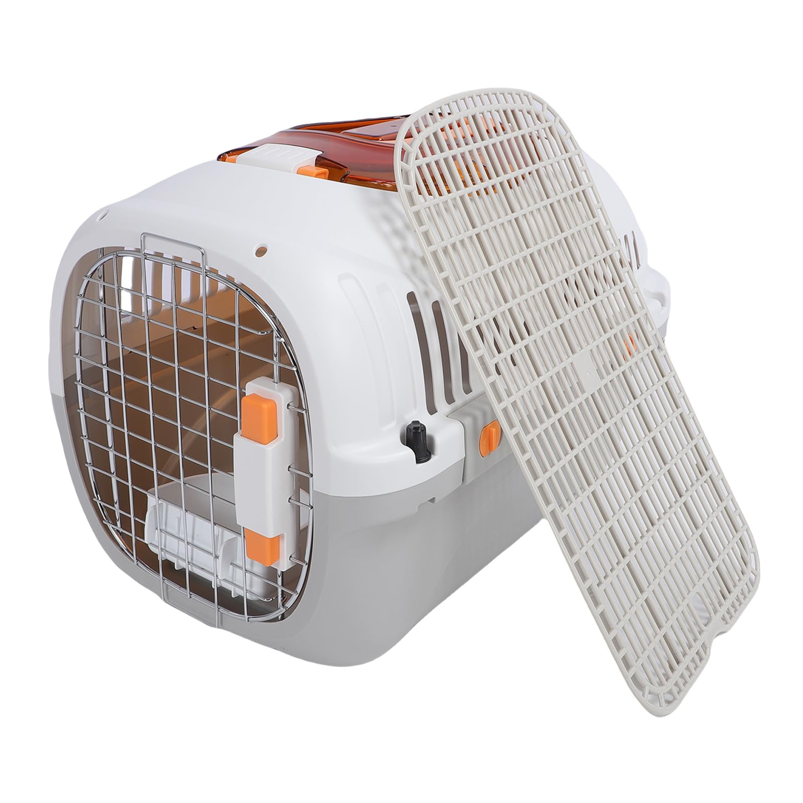 Dioche Trasportino per Gatti in Plastica Scatola da Viaggio per Trasportino per Cani e Gatti in Plastica, Ampio Spazio per Trasportare Animali Domestici, Scatola da Viaggio per Cani e Approvata Dalla