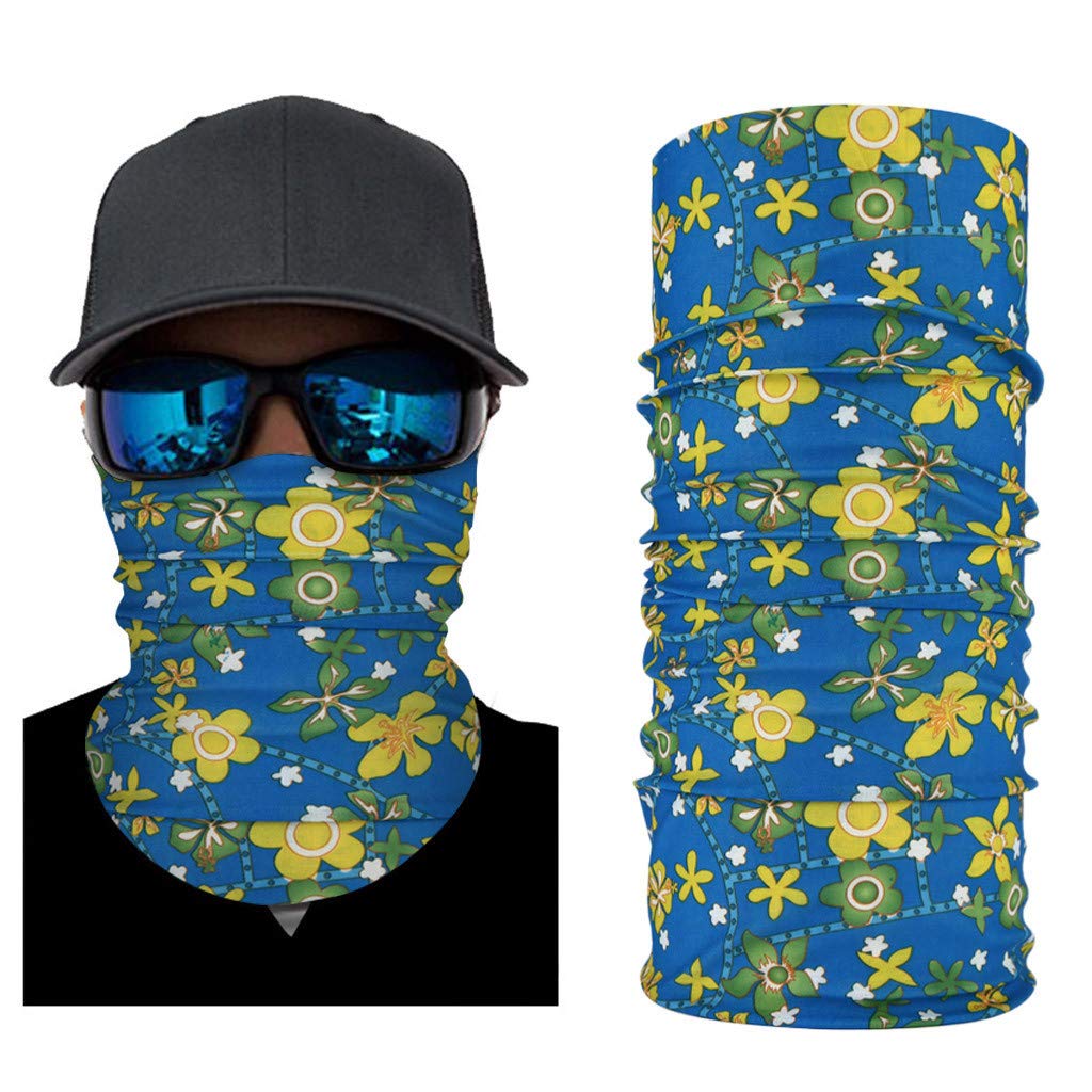 Sun UV Protection Neck Gaiter Mask Hiking Cycling Face Cover Scarf Dust Wind Bandana Balaclava Headwear
