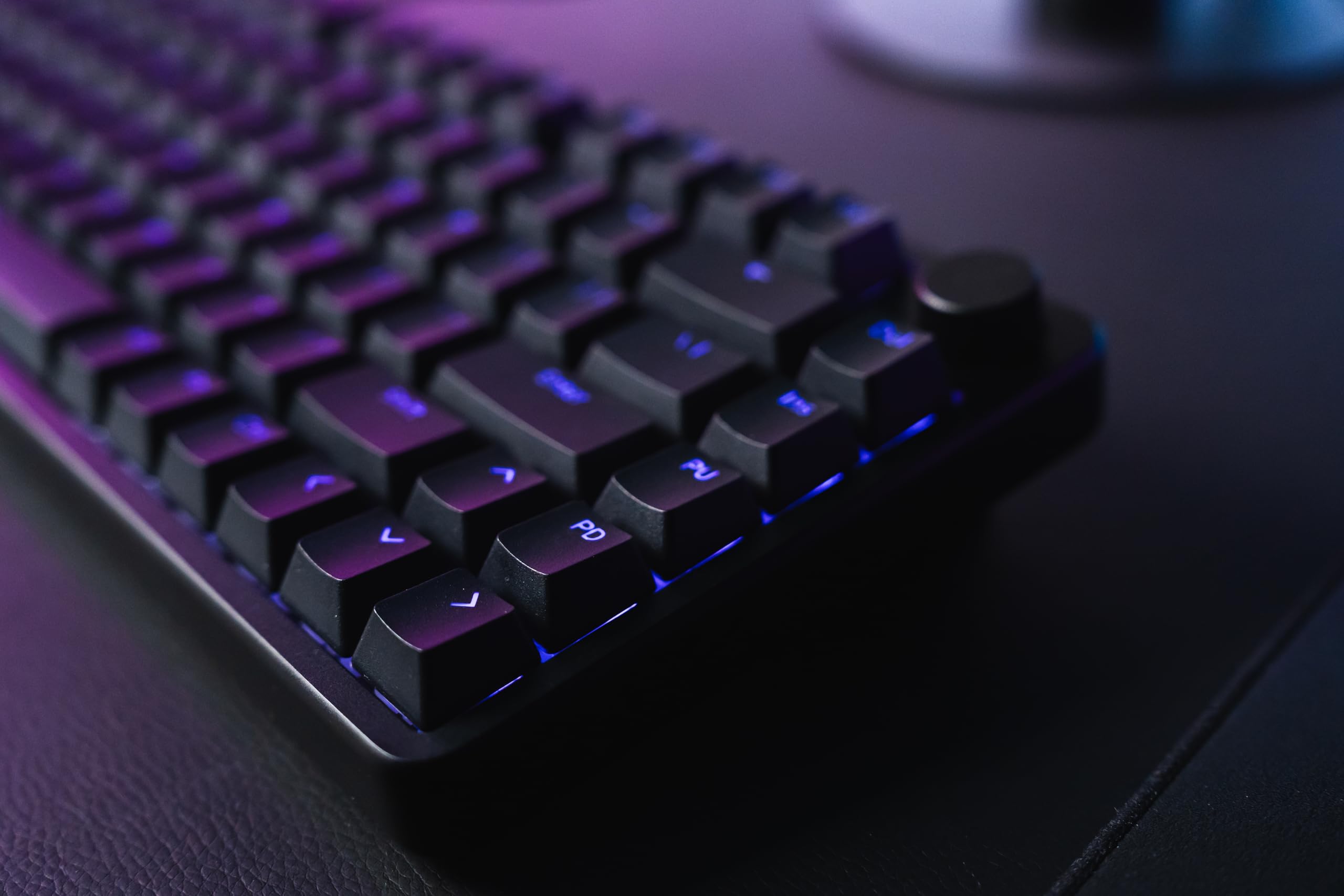 Sony INZONE KBD-H75 75% Wired Aluminum Chassis Gaming Keyboard, Hall-Effect Switch, Rapid Trigger, Adjustable Actuation Point, 8000 Hz Polling Rate, RGB Lighting, Volume Dial