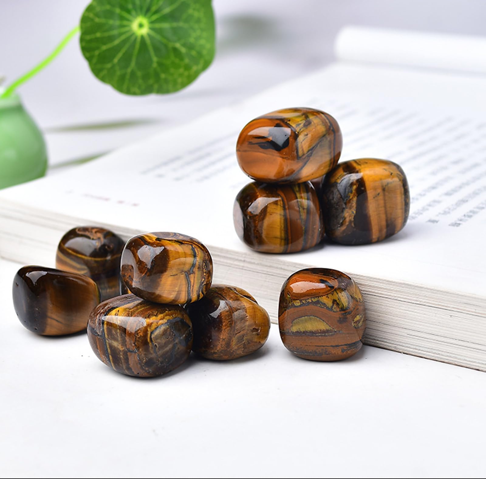 Kamienie tygrysie oko, uzdrawianie polerowanych kryształów, kamienie naturalne, Feng Shui, równoważenie czakr, szczęście, prezent Reiki, wystrój domu, kamienie naturalne czakry 1kg