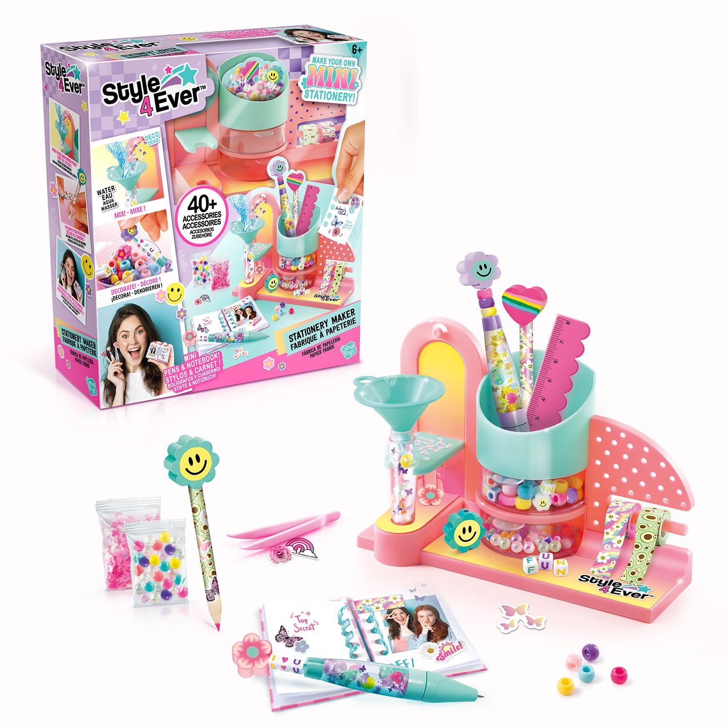 C Toys Style 4 Ever Stationery Maker, kendi kendin yap yazı malzemelerinizi oluşturun, kendi kalemlerinizi ve kurşun kalemlerinizi kişiselleştirin!