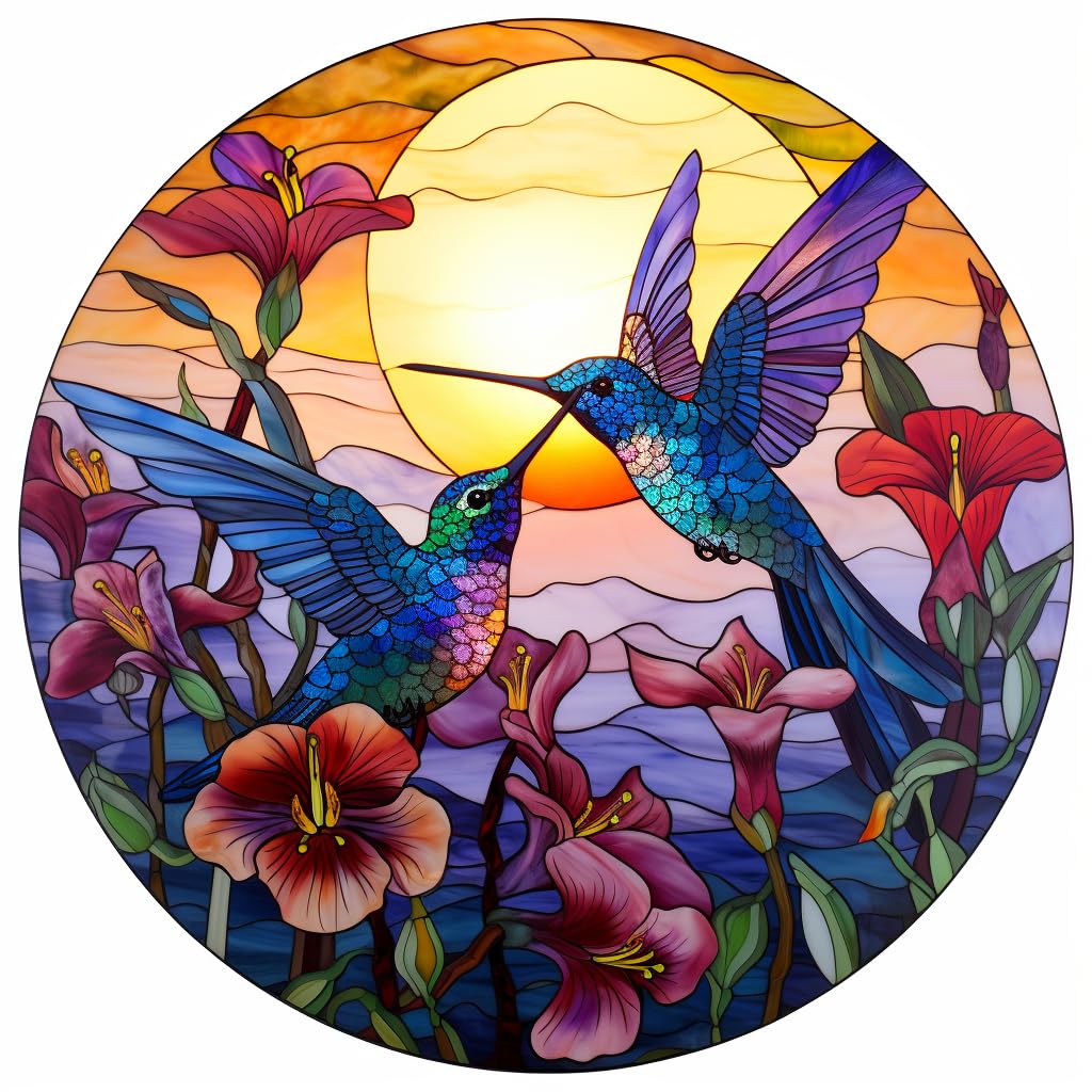 Kit di pittura a diamante con tramonto sul campo di lavanda, paesaggio di lavanda in Provenza, mosaico di diamanti con campo di fiori viola - Italia