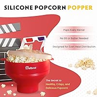 Vista 2 de Salbree - Crispetera para microondas, la sana alternativa a las palomitas de maíz de bolsa para microondas, 18 colores para elegir