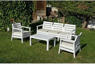 SY-2493 Solemare 3'lü Bahçe Oturma Grubu Koltuk Takımı