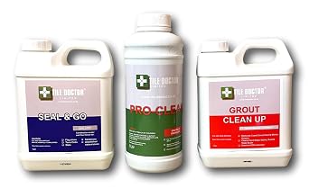Victorian Floor Tile Clean + Seal With SATIN Finish - Up To Appox. 25 Metres