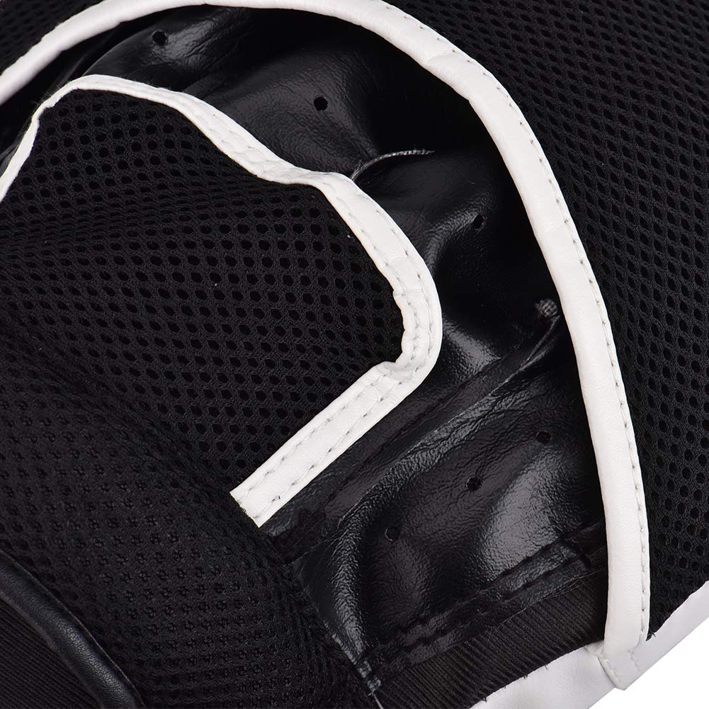 Queta Guanti da Pugno, Bersaglio a Mano Cuscinetti da Boxe in Pelle PU per Allenamento Taekwondo Boxe Muay Thai Sport Karate Taekwondo Arti marziali