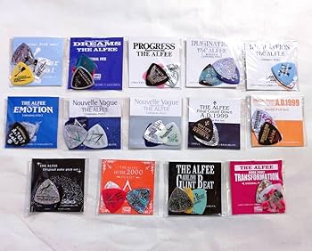 Amazon.co.jp: ALFEE ギターピック 14袋 42枚セット 19942002 グッズ