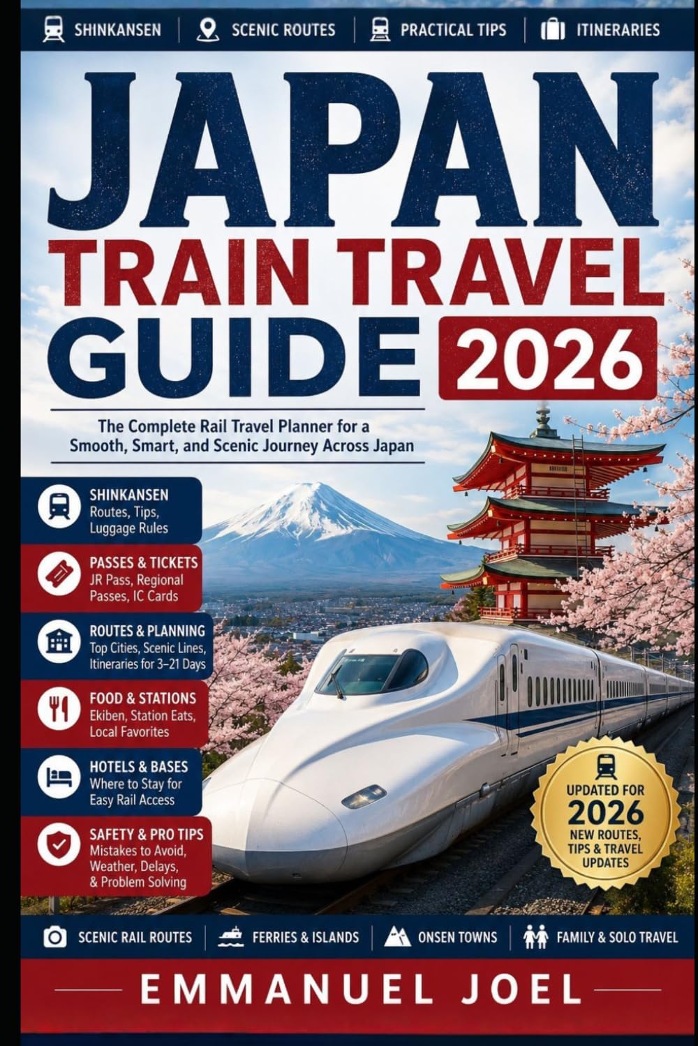Japan Train Travel Guide 2026: Ride the Shinkansen, Scenic Rail Routes, City Transit, Rail Passes, Station Tips, and Smart Itineraries