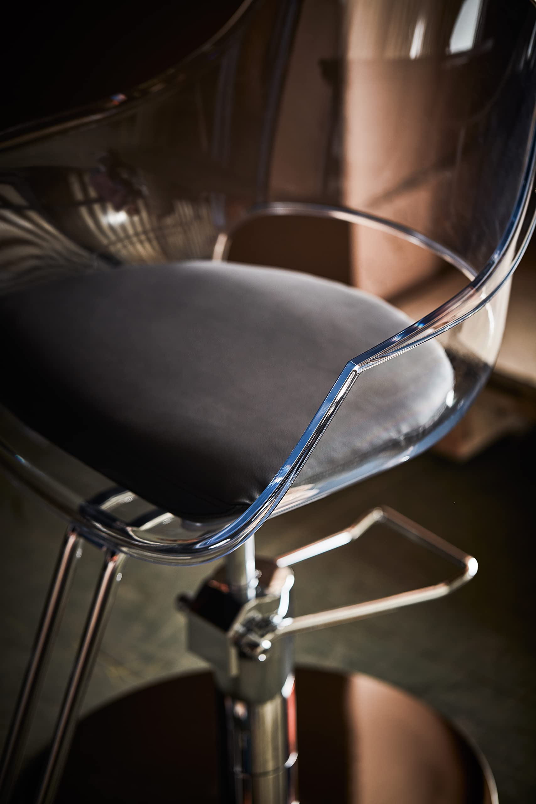 Ayala Friseurstuhl Ghost Friseursessel 360° Drehbar Frisörstuhl Barberstuhl Höhenverstellbarer Barbersessel Hydraulischer Friseurbedarf