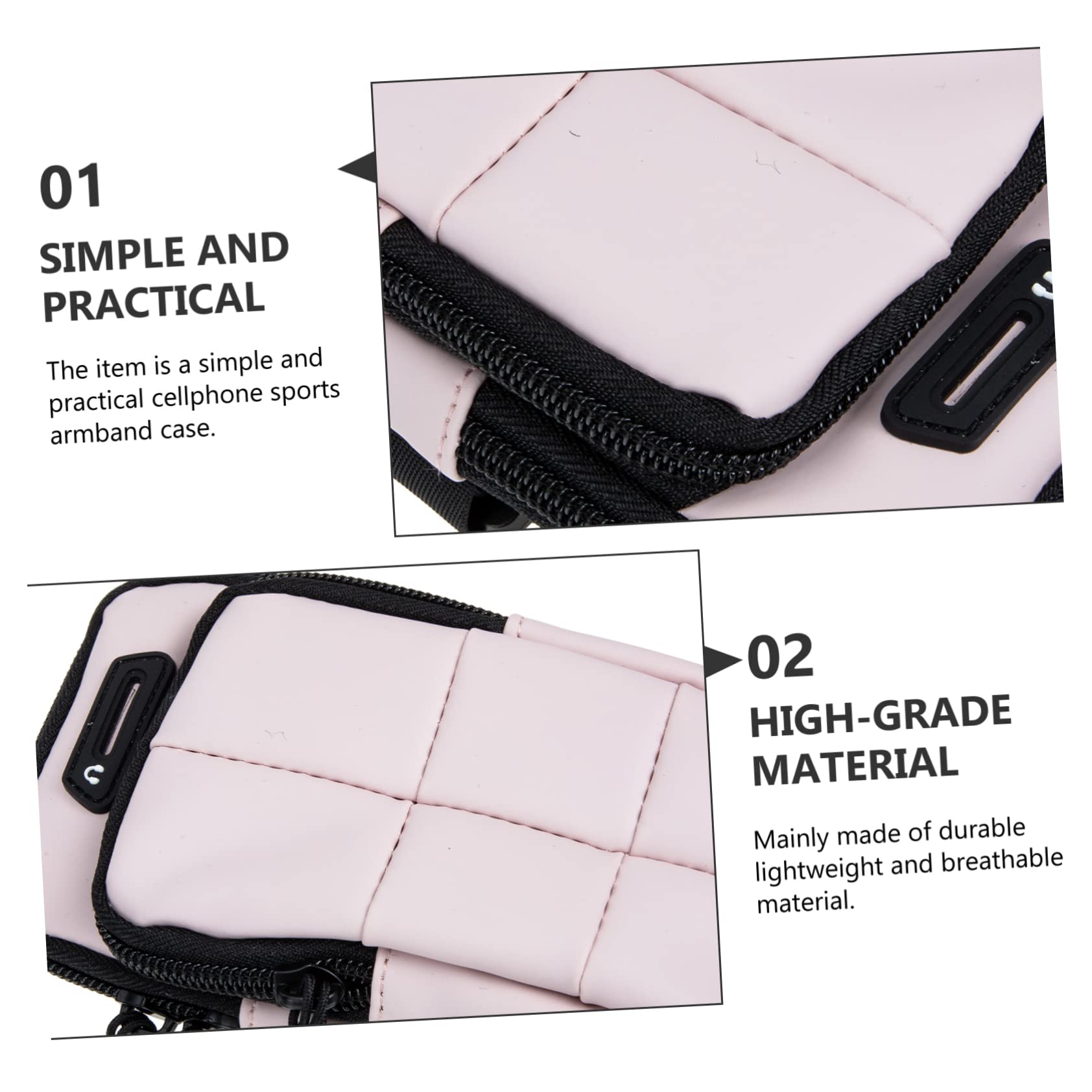 HEMOTON 3 Pezzi Borsa Da Braccio Per Telefono Da Corsa Supporto Per Cellulare Fasce Da Braccio Per Allenamento Da Braccio Per Cellulare All'Aperto Sport Copertura Del Braccio Da