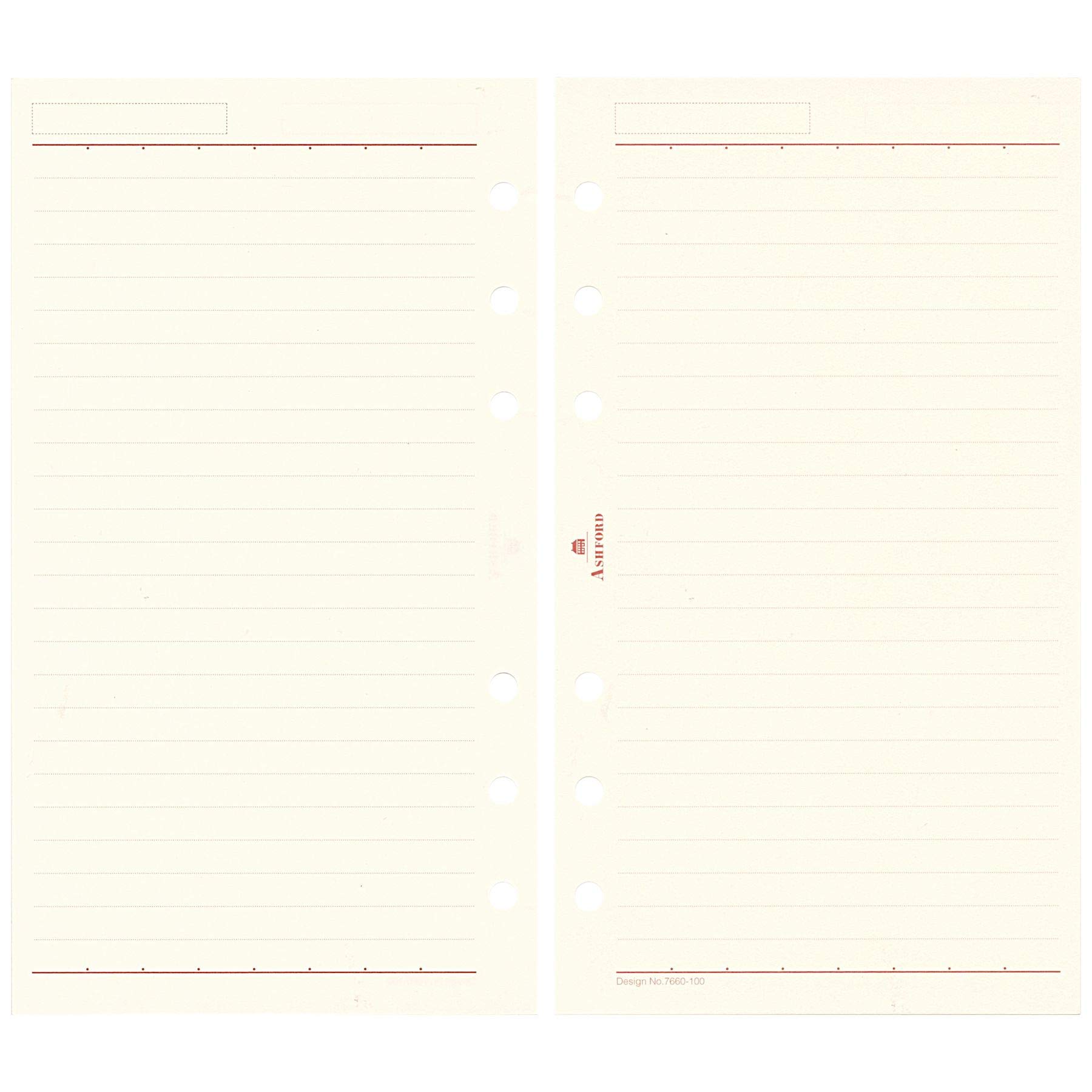 Amazon.co.jp: バイブルサイズ 6mm罫線リーフ 小口 ローズ