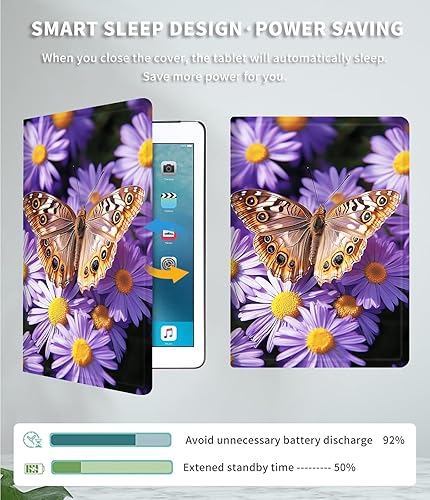 Vista 257 de Funda para Kindle de 6 pulgadas (11.ª generación, versión 2024/2022) delgada de piel sintética, ajustable, multiángulo, Smart Shell con función