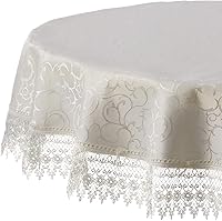 Vista 1 de Flor Lazo clásico Lace diseño Manteles, Rectangular