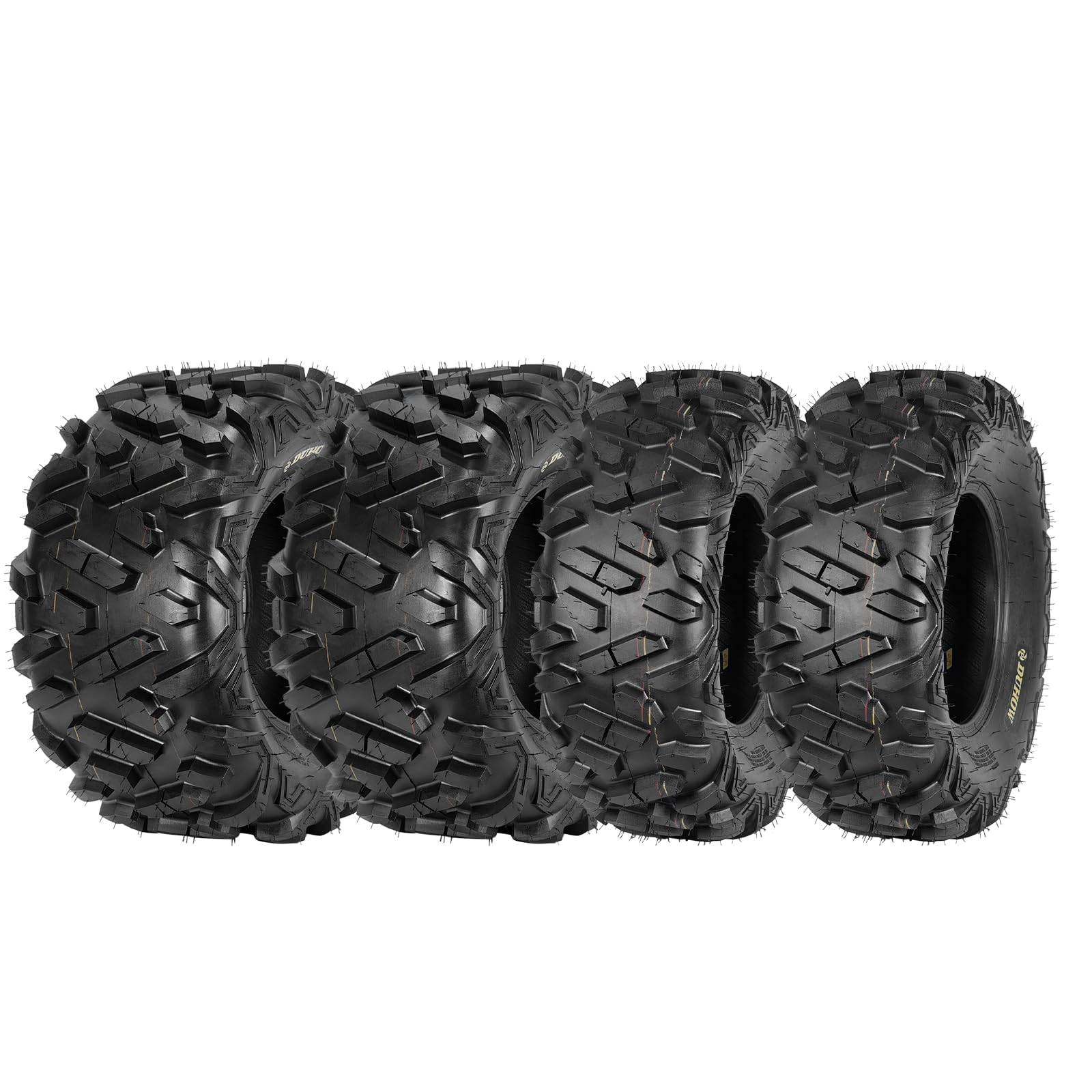 Photo 1 of ****PARTIAL SET, SET OF 2***Garvee All-Terrain ATV/UTV Tires 26x9-12 Front & 26x11-12 Rear, 6PR ATV Tire for Trail Riding, Mud, Sand, Farm & Outdoor Work,DAV110