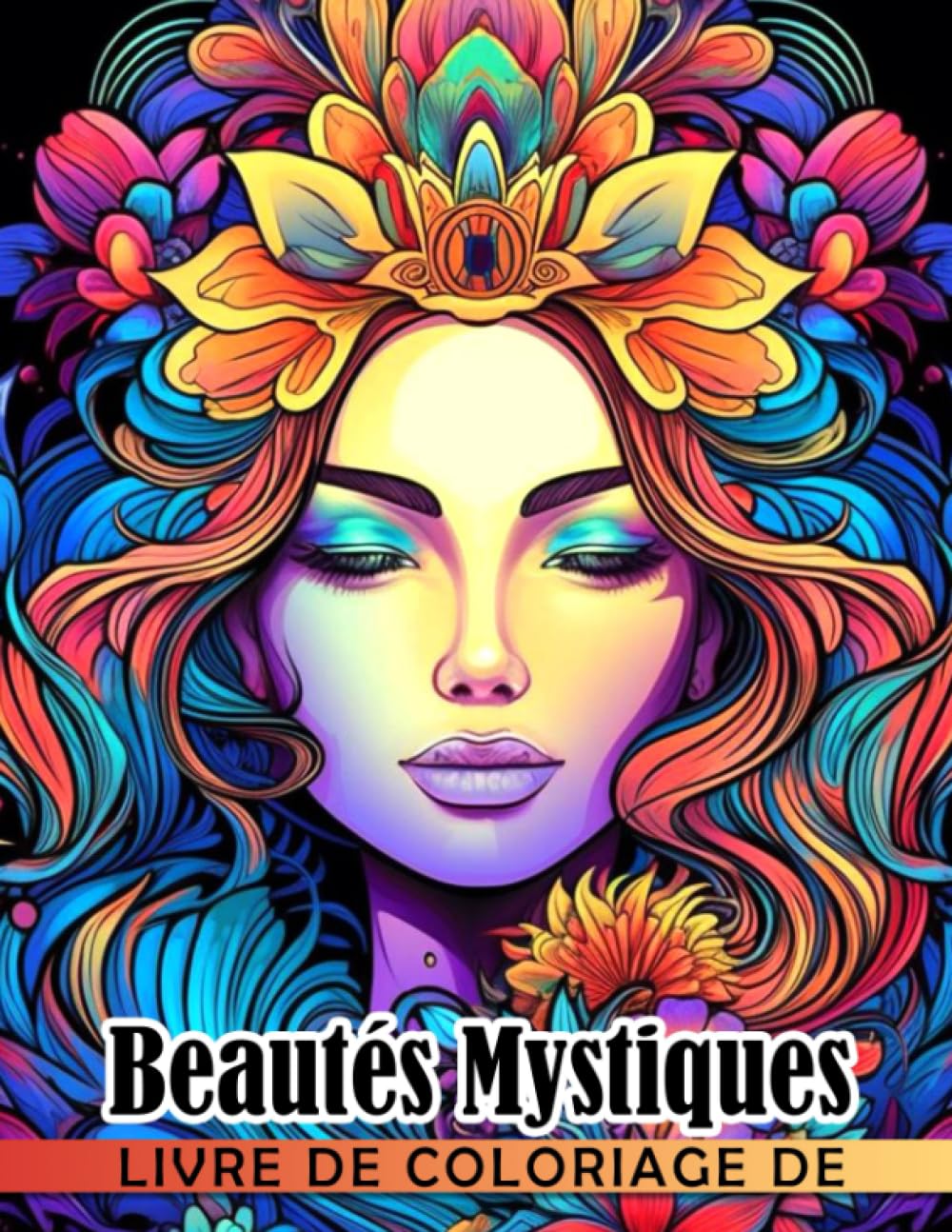 Livre de coloriage des beautés mystiques: Un livre de coloriage présentant de magnifiques il (French Edition)