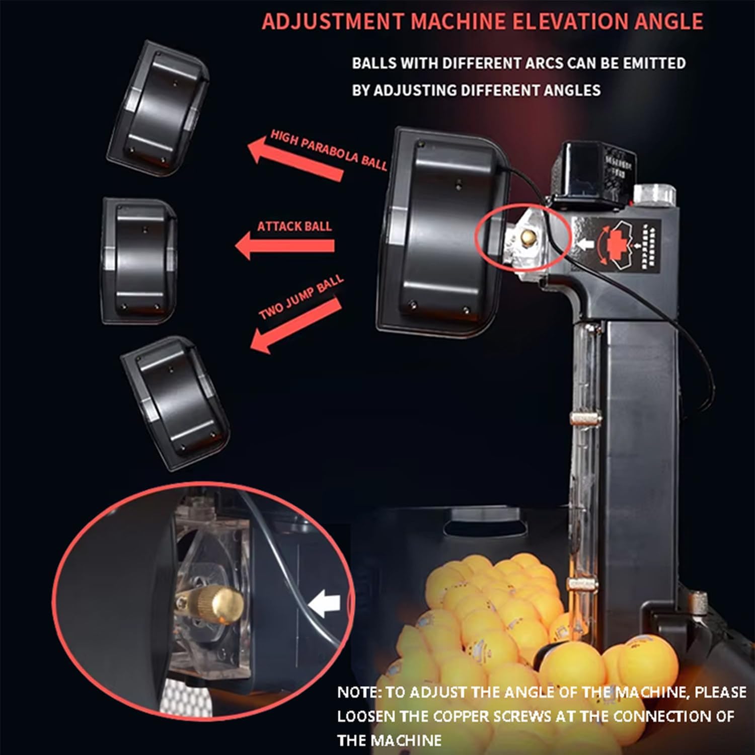 Machine à Balles de Tennis de Table Automatique, Robot D'entraînement de Ping-Pong de Table avec Filet de Capture et Télécommande, pour Une Utilisation à Domicile et en Salle D'entraînement