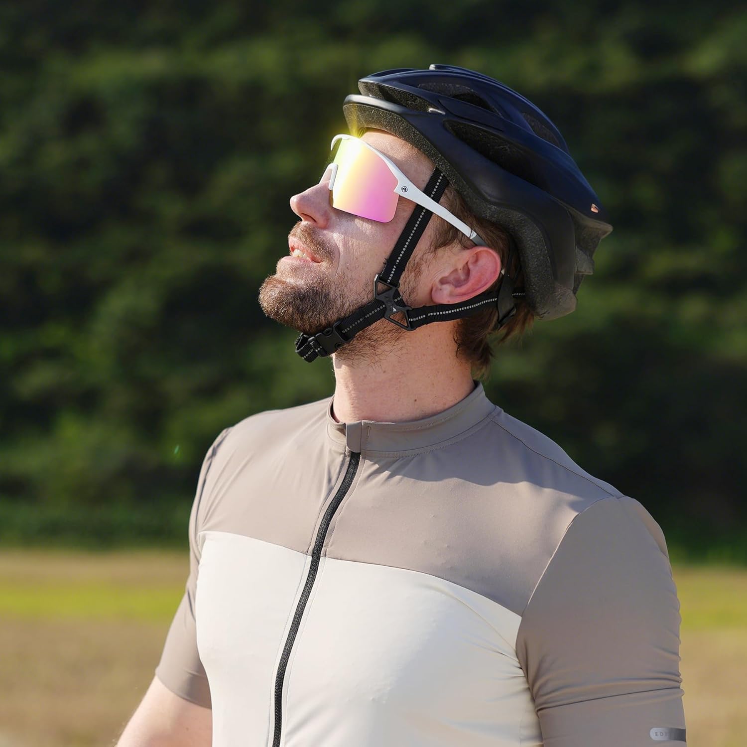 Baseball Sunglasses for Men & Women – Anti-Slip Wrap Around Goggle Glasses for Sports, Running, and Cycling - Image 4