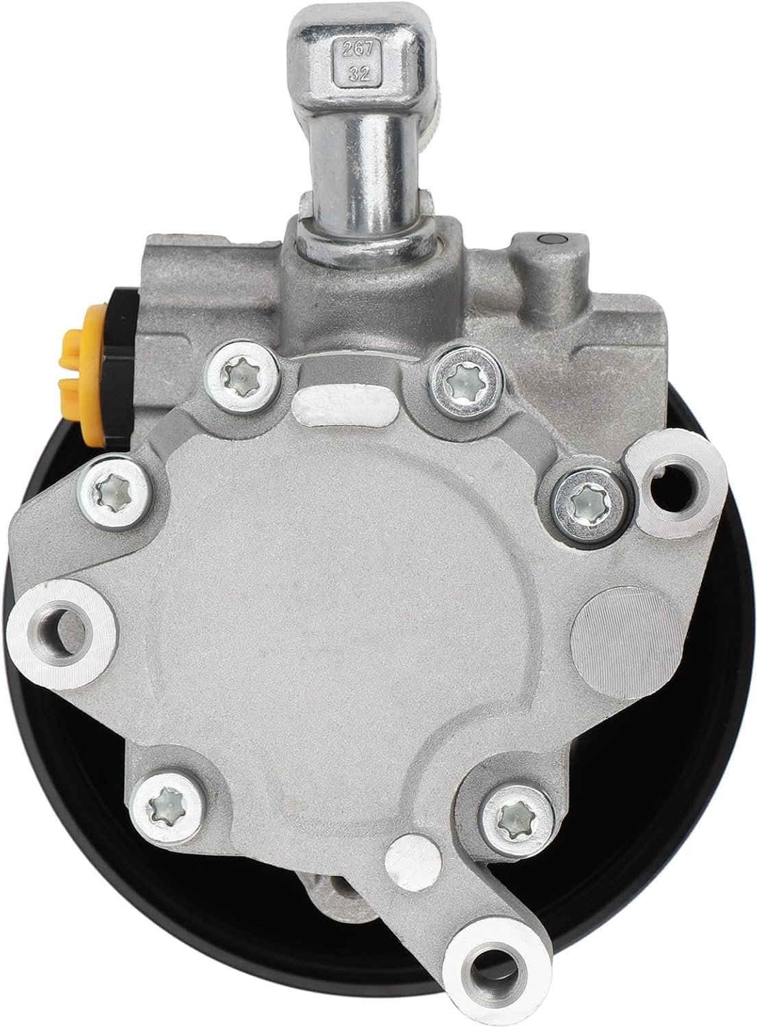 IRONTEK Power Steering Pump 24663801 w/Pulley Fit for Mercedes-Benz ML320 1998-2003, ML350 2003-2005, ML430 1999-2001, ML500 2002-2005, ML55 AMG 2000-2003, Power Assist Pump