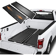 TripleAliners Slide-Out Truck Bed Cargo Tray Compatible with 5'7"& Longer Beds Pull-Out Storage Organizer for Pickup Truck Bed Organizer Adjustable Heavy-Duty Polyethylene 5.7FT & Plus