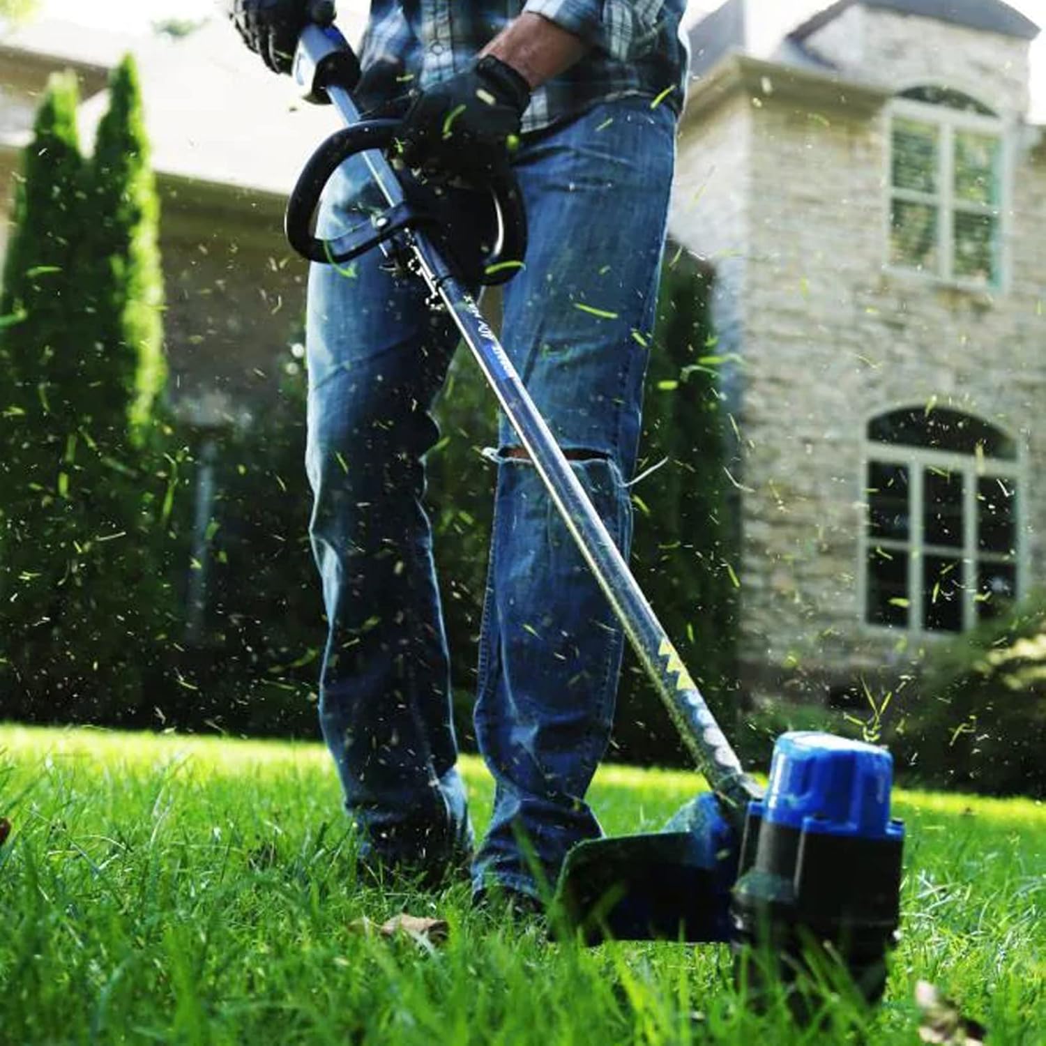 THTEN KST 130X Spool Trimmer line 17ft 0.080" Compatible with Kobalt 40-Volt String Trimmer Models 2905303,KST 130X-06, Item Number 796787,831145 4 Pack
