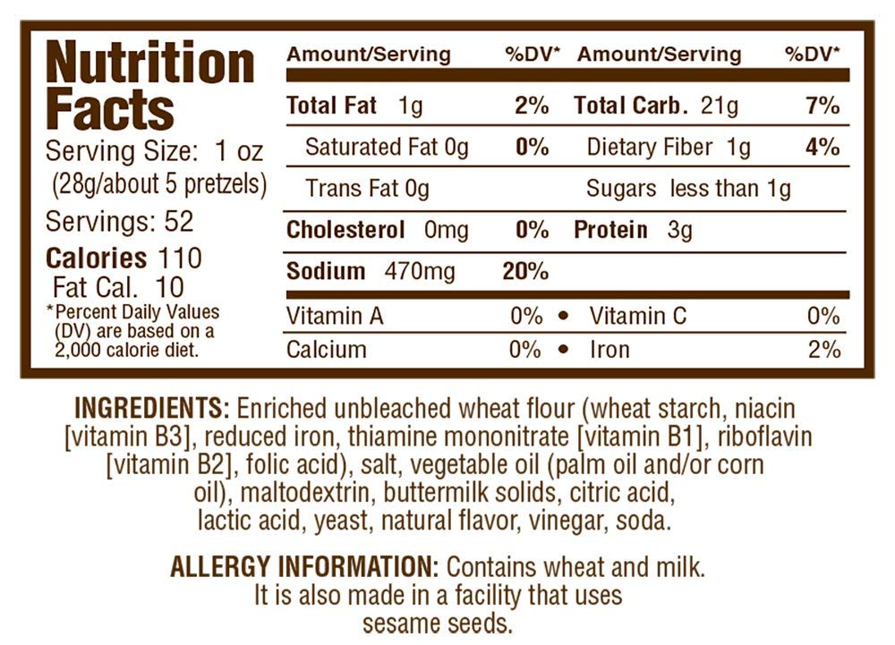 Utz Sourdough Specials Pretzels Classic Sourdough Pretzel Knot Twist
