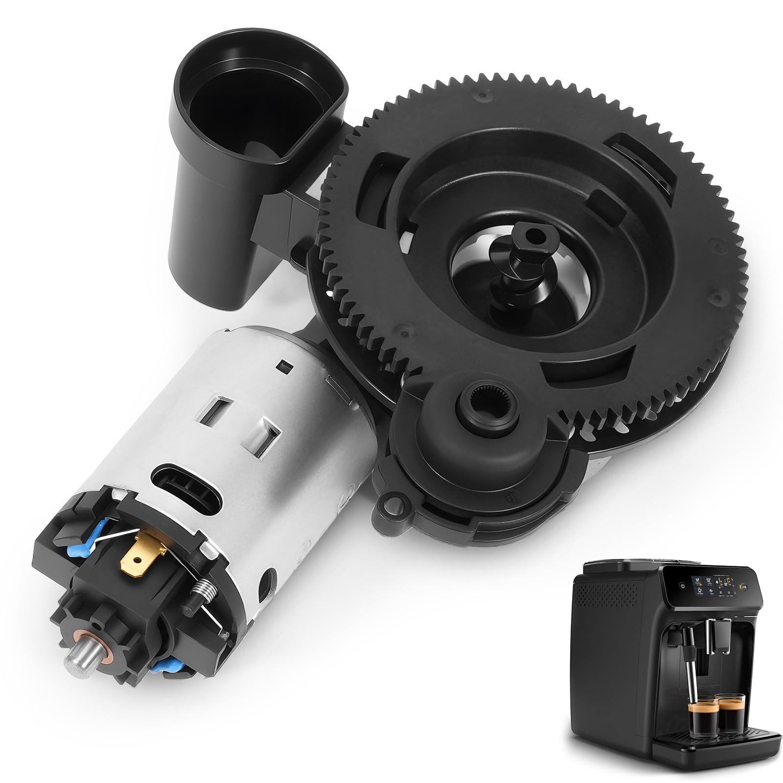 Coffee Grinder Motor Fit for Philips EP1221 2121 2124 2136 3146 5144 Espresso Machine - Coffee Maker Machine Grinder Motor DC230V 60W product thumbnail 2