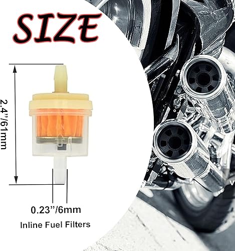 Miniatura 36 de Tnisesm Línea de manguera de combustible de 4 tamaños, 3/8 pulgadas, 5/16 pulgadas, 1/4 pulgadas, 3/16 pulgadas, manguera de tubo de combustible