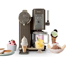 Ninja Creami Scoop & Swirl 13-in-1 Ice Cream and Soft Serve Maker, NC701BR
