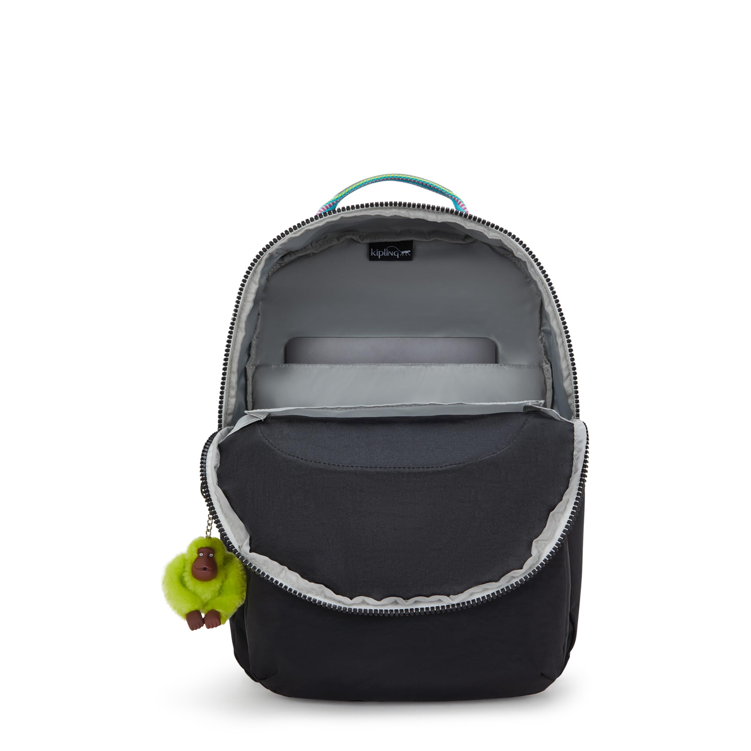 Kipling Women's Seoul 15" Laptop Backpack, Durable, Roomy with Padded Shoulder Straps, Built-In Protective Sleeve — view 2