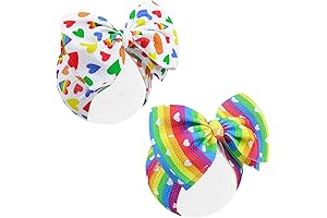 Rainbow Baby Bows Tie Pride Headband