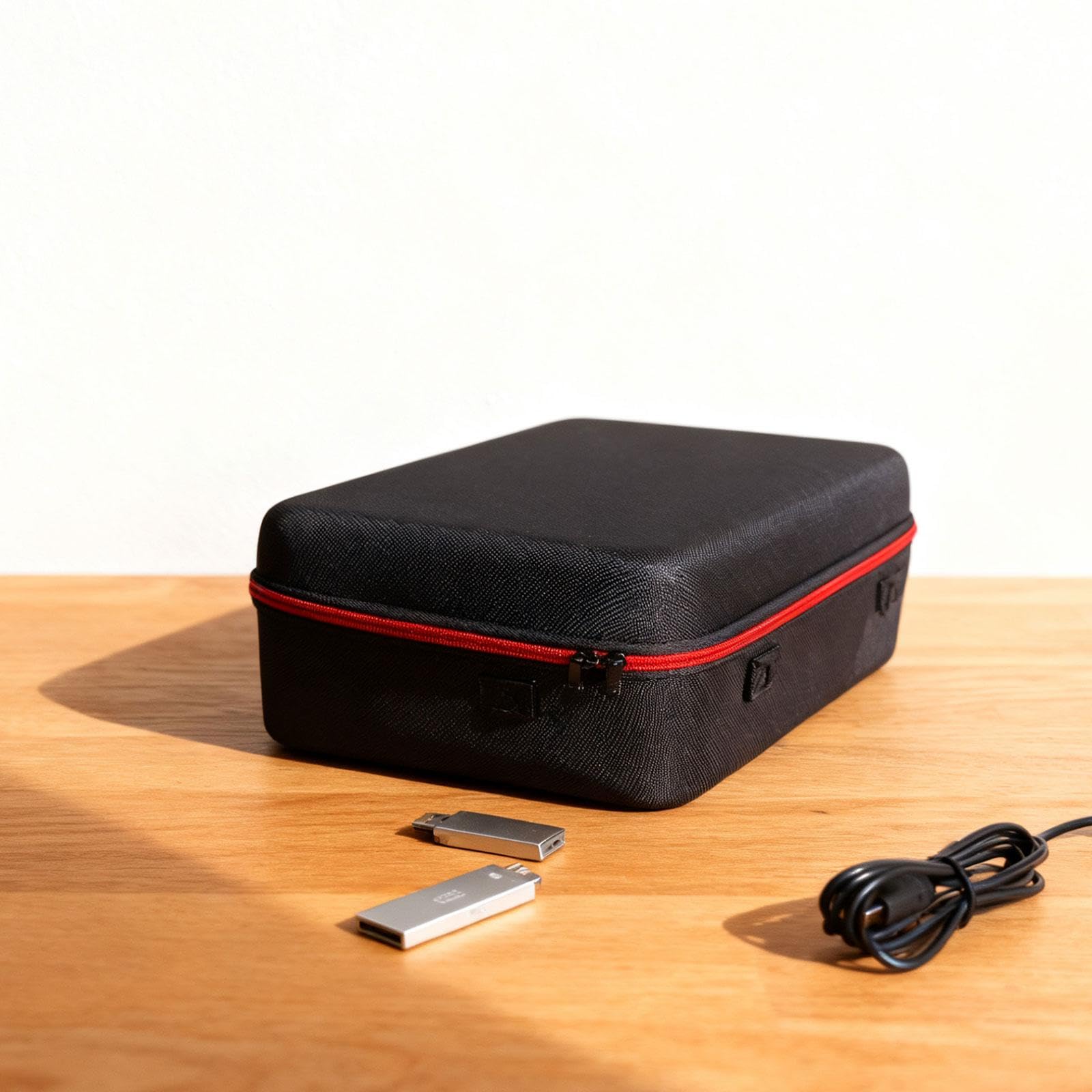 Estuche rígido EVA para Dispositivos electrónicos, Organizador Multiusos, Estuche Acolchado Suave para cámaras, de Transporte para cámaras y Productos