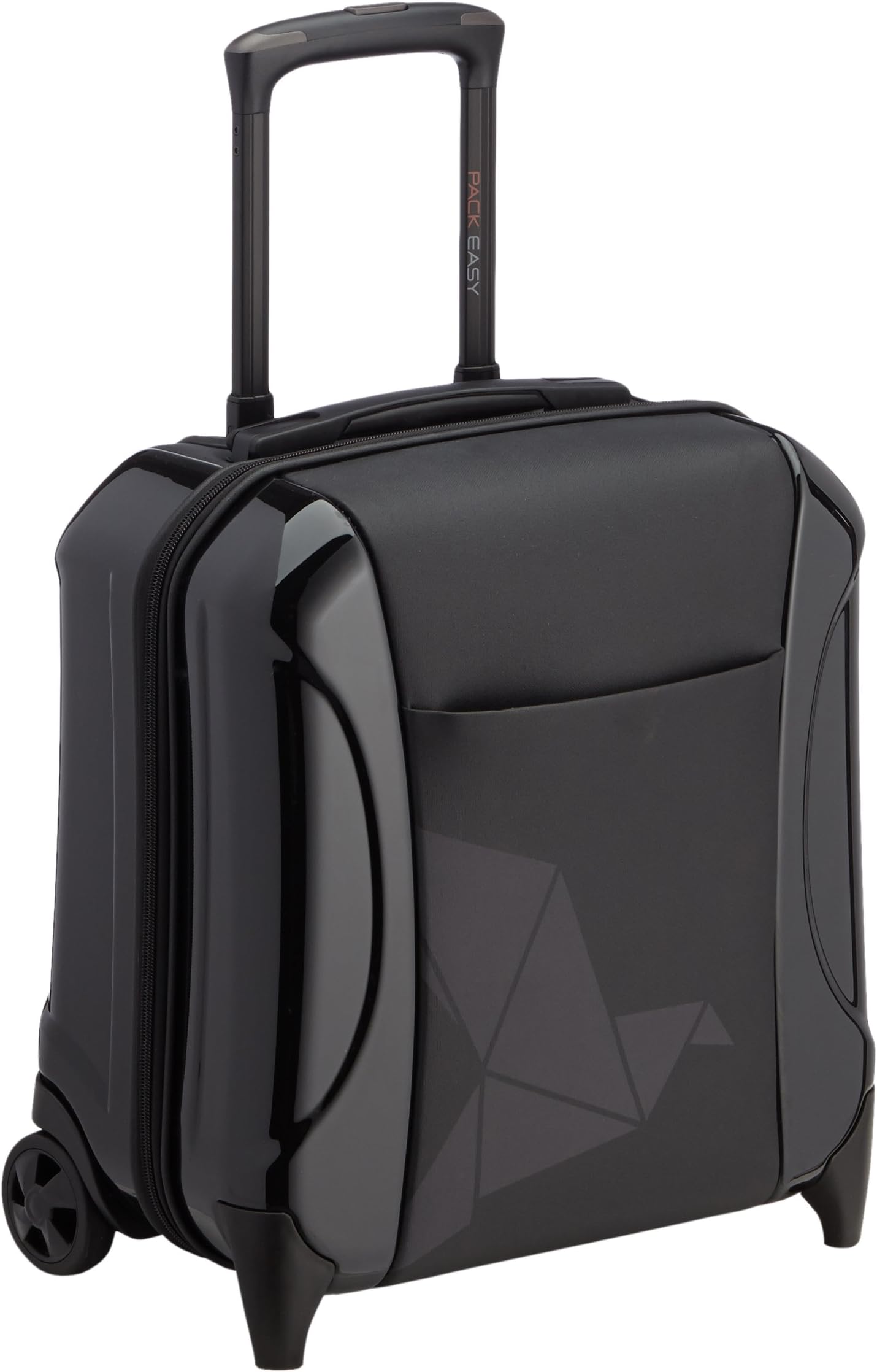 Pack Easy Suitcase, Biarritz Business-trolley 2 wheels Polycarbonat & Polyester 41 Cm 27 L, black