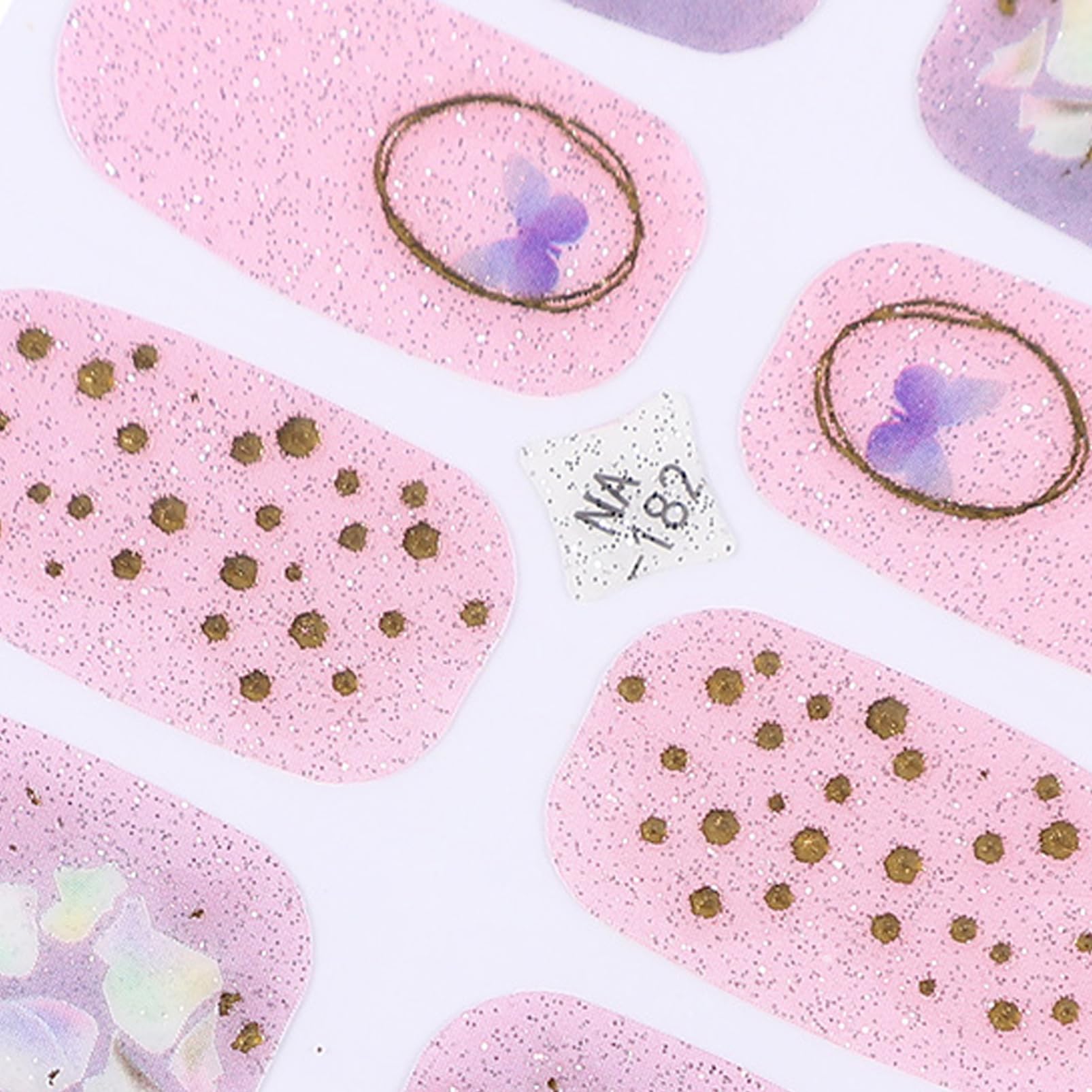 CALLARON 3 Set Adesivi per Unghie Gradiente con Decorazioni Stickers per Nail Art per Unghie Femminili Facili Applicare e Personalizzare