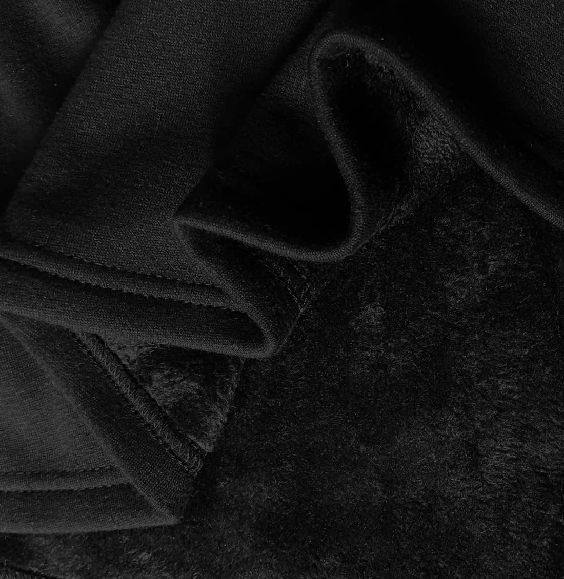 Women's Autumn Winter Fleece Lined Long Skirt Warm Soft Elastic Waist A-Line Flared Fleece Maxi Ankle Skirts with Drawstring - Image 5