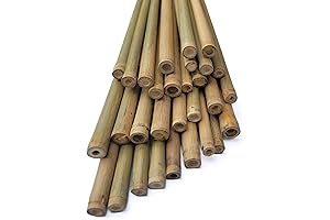 LJAAJSUV 4FT Bamboo Stakes: Support Your Plants to New Heights