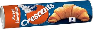 Pillsbury Sweet Hawaiian Crescent Rolls, Dough, 8 Rolls, 8 oz