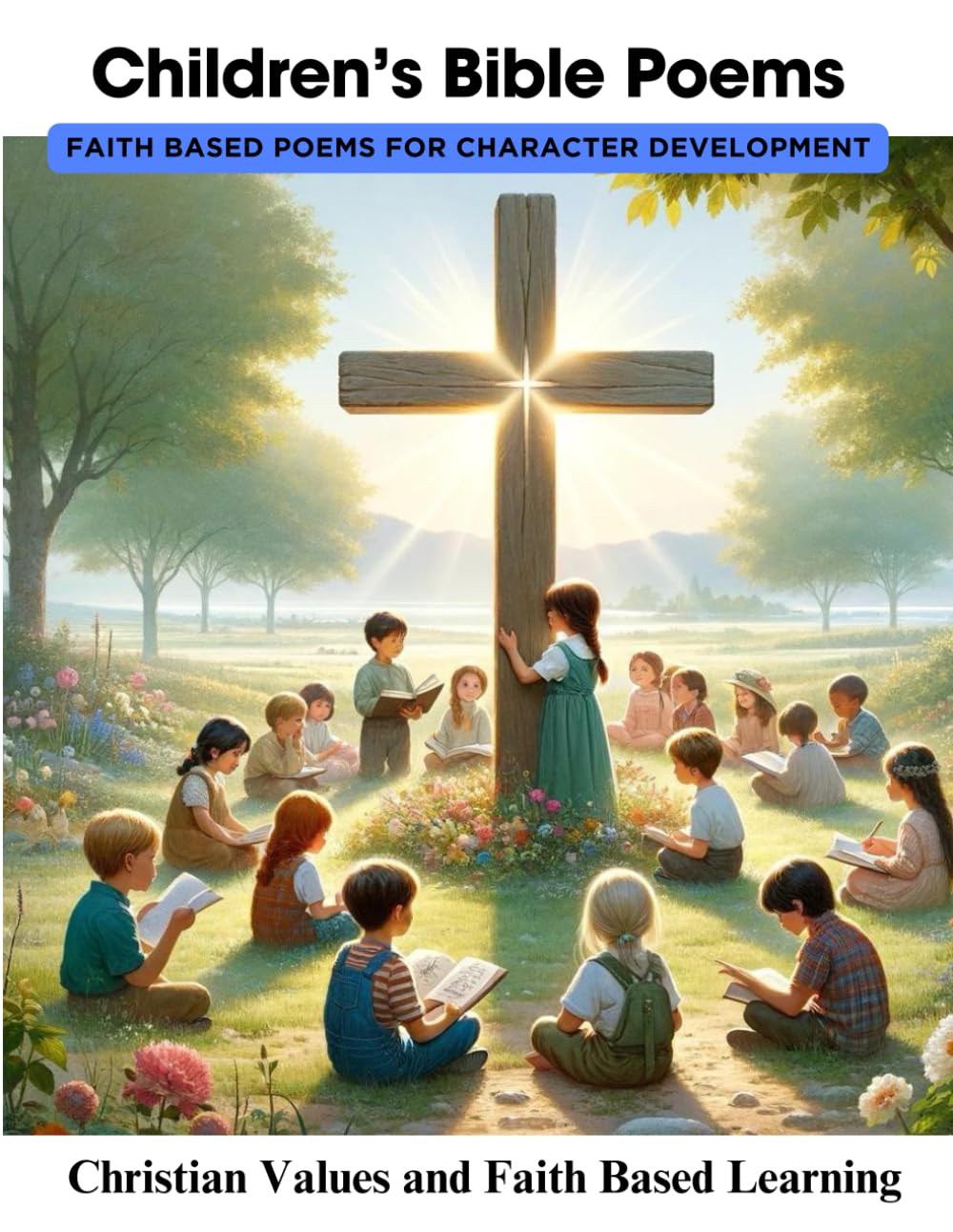 Children's Bible Poems- Faith Based Poems for Character Development: Jesus and Bible Stories Based Poems for Early Faith Development and Spiritual Growth