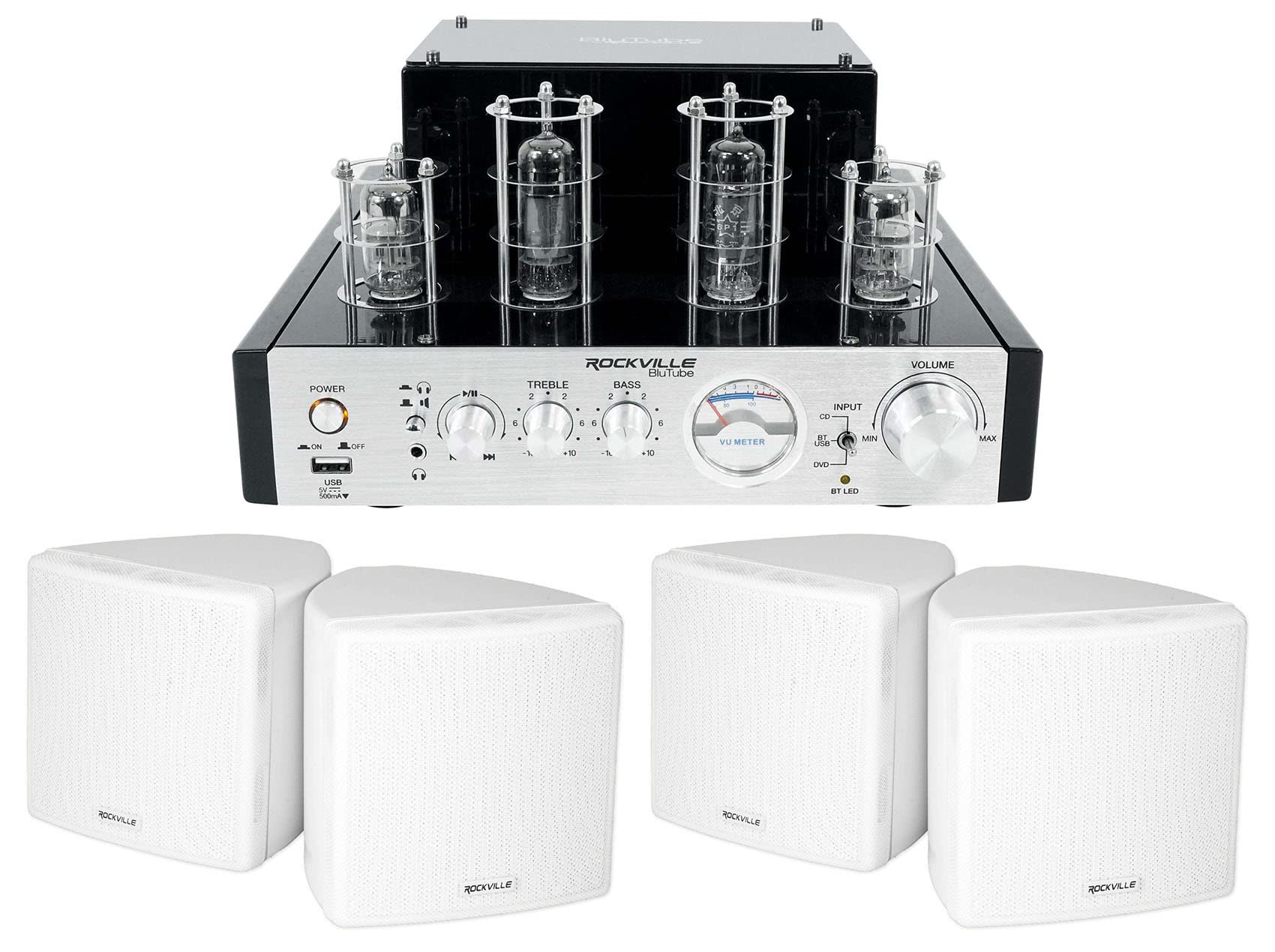 Amazon.com: Rockville BluTube Bundle: Home Theater Stereo Tube